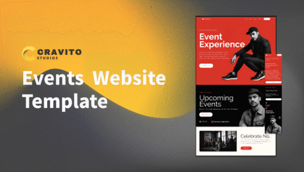 Figma: Events Website Template