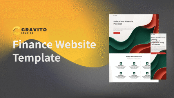 Finance Website Template