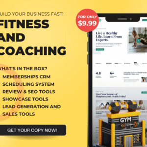 B2B: Fitness and Coaching Website-in-a-Box
