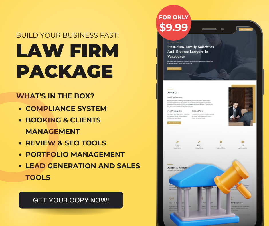 B2B: Law Firm Website-in-a-Box