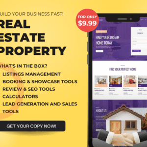 B2B: Real Estate Property Website-in-a-Box