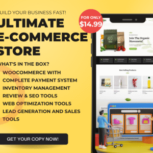 B2B: Ultimate E-commerce Store Website-in-a-Box